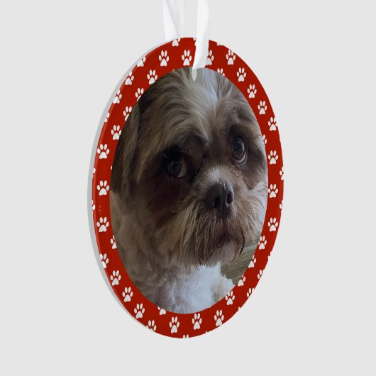 Jouw huisdier als ornament (voorkant)