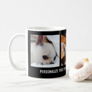 Jouw huisdier hond chihuahua aangepaste foto's col koffiemok