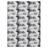 Jouw huisdier hond puppy aangepaste foto chihuahua klembord (Achterkant)