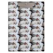 Jouw huisdier hond puppy aangepaste foto chihuahua klembord (Voorkant)