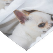 Jouw huisdier hond puppy aangepaste foto chihuahua korte tafelloper (Hoek)