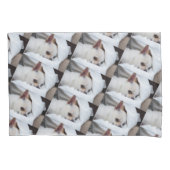 Jouw huisdier hond puppy aangepaste foto chihuahua kussensloop (Voorkant)