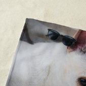 Jouw huisdier hond puppy aangepaste foto chihuahua strandlaken (In situ)