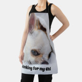 Jouw huisdier hond puppy chihuahua aangepaste foto schort (Insitu)