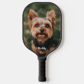 Jouw huisdier met naam pickleball paddle (Voorkant)