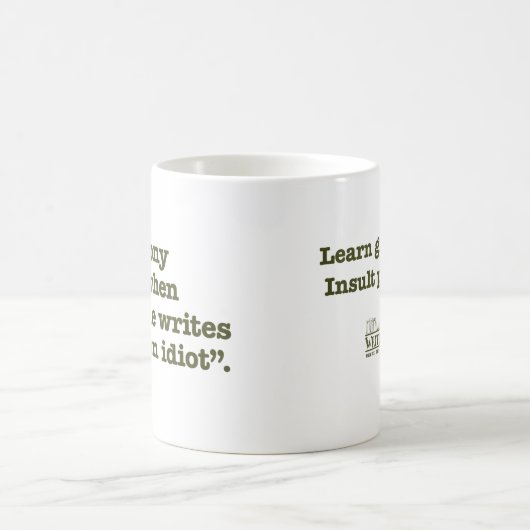 Jouw Idioot. Koffiemok (Center)