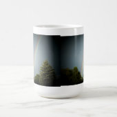 Jouw Initialen op "Rainbow over Evergreen" Koffiemok (Center)