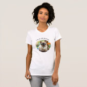 Jouw kattenfoto. Personaliseer T-shirt (Voorkant volledig)