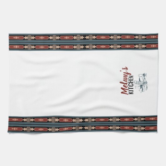 Jouw keuken | Oude Engelse Sjabloon Theedoek (Horizontaal)