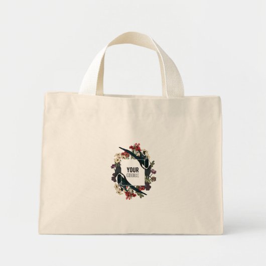 jouw keuze een geweldig ontwerp mini tote bag (Voorkant)