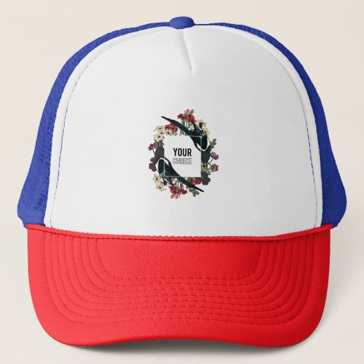 jouw keuze een geweldig ontwerp trucker pet (Voorkant)