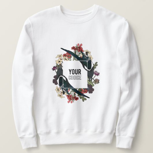 jouw keuze een geweldig ontwerp trui (Design voorkant)