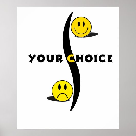jouw keuze poster (Voorkant)