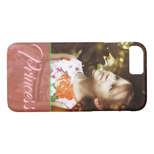 Jouw kleine prinses persoonlijke telefoonzaak Case-Mate iPhone case (Achterkant (Horizontaal))