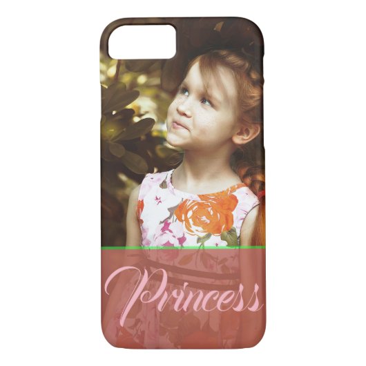 Jouw kleine prinses persoonlijke telefoonzaak Case-Mate iPhone case (Achterkant)