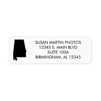 Jouw Kleur Alabama Modern Minimalistisch Etiket