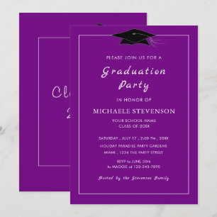 Jouw kleuren diploma uitnodiging - Kies lettertype
