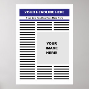 Jouw krant poster