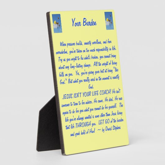 Jouw last fotoplaat (Zijkant)