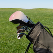 Jouw letter aangepaste Neon Dawn Golfheadcover (Insitu)