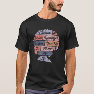 Jouw leven is mijn tijd na het Amerikaanse psychol T-shirt