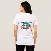 Jouw Lichaam Jouw Workout Jouw Keuze Tri-Blend Shirt (Achterkant volledig)