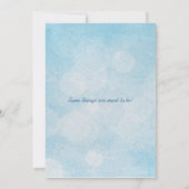 Jouw liefde geeft me mijn bekers - Poster weduwsch Kaart (Achterkant)