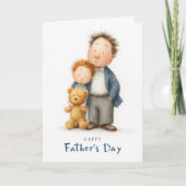 Jouw liefde heeft mij gevormd Vaderdag kaart (Voorkant)
