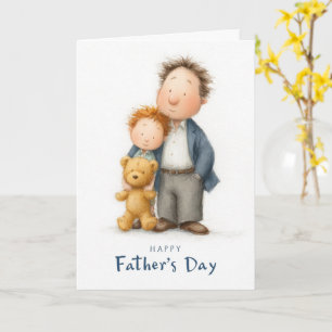 Jouw liefde heeft mij gevormd Vaderdag kaart
