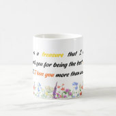 Jouw liefde is een schat die ik voor altijd zal ko koffiemok (Center)