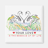 Jouw liefde is essentie magneet (Voorkant)