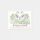 Jouw liefde is essentie post-it® notes (Voorkant)