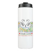 Jouw liefde is essentie thermosbeker (Voorkant)