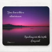 Jouw liefde is net een mooie Paarse Mousepad. Muismat (Voorkant)