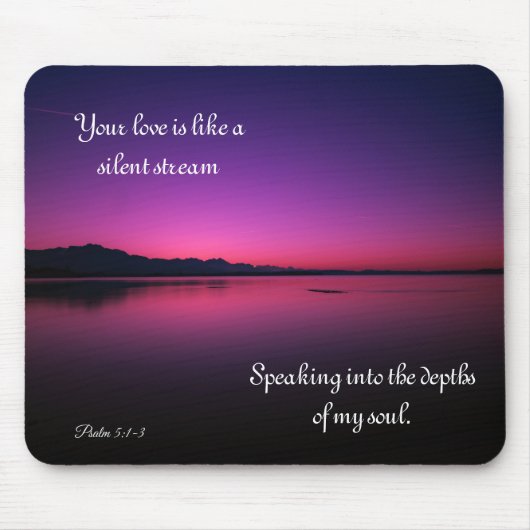 Jouw liefde is net een mooie Paarse Mousepad. Muismat (Voorkant)