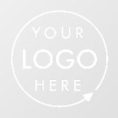 Jouw Logo | Aangepaste Logo voor bedrijven Raamsticker (Vel)