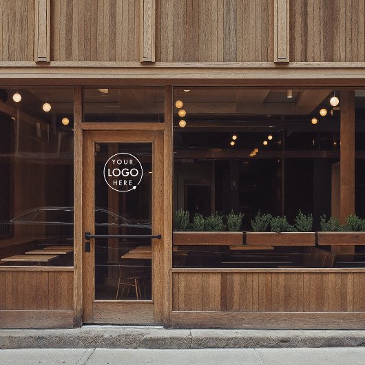 Jouw Logo | Aangepaste Logo voor bedrijven Raamsticker