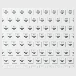 Jouw Logo | Bedrijfs Modern Bedrijf Cadeaupapier