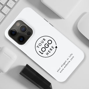 Jouw Logo   Bedrijfs Modern minimalistisch minimal iPhone 15 Pro Case