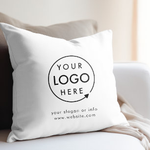 Jouw Logo Bedrijfs Modern minimalistisch minimal Kussen