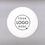 Jouw Logo | Bedrijfs Modern minimalistisch minimal Magneet<br><div class="desc">Een eenvoudige sjabloon van de douane zaken in een moderne minimalistische stijl die gemakkelijk met uw bedrijfs logo kan worden bijgewerkt. Als je hulp nodig hebt bij het personaliseren van dit product,  kun je contact met me opnemen via de onderstaande berichtbutton en ik help je graag.</div>