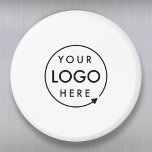 Jouw Logo | Bedrijfs Modern minimalistisch minimal Magneet<br><div class="desc">Een eenvoudige sjabloon van de douane zaken in een moderne minimalistische stijl die gemakkelijk met uw bedrijfs logo kan worden bijgewerkt. Als je hulp nodig hebt bij het personaliseren van dit product,  kun je contact met me opnemen via de onderstaande berichtbutton en ik help je graag.</div>