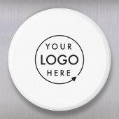 Jouw Logo | Bedrijfs Modern minimalistisch minimal Magneet