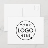 Jouw Logo | Bedrijfs Modern Professioneel Bedrijf Briefkaart (Voorkant / Achterkant)