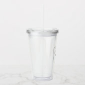 Jouw Logo | Bedrijfs Professionele Bedrijfs Swag Acryl Drinkbeker (Rechts)