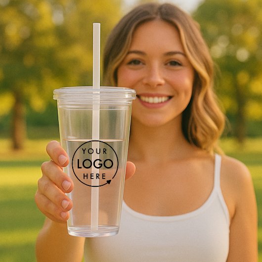 Jouw Logo | Bedrijfs Professionele Bedrijfs Swag Acryl Drinkbeker