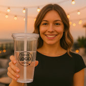 Jouw Logo | Bedrijfs Professionele Bedrijfs Swag Acryl Drinkbeker