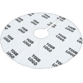 Jouw Logo | Eenvoudige herhalingsvervanging van Lo Kerstboom Rok (Gekanteld)