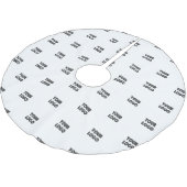 Jouw Logo | Eenvoudige herhalingsvervanging van Lo Kerstboom Rok (Gekanteld)