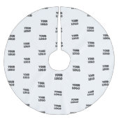 Jouw Logo | Eenvoudige herhalingsvervanging van Lo Kerstboom Rok (Voorkant)